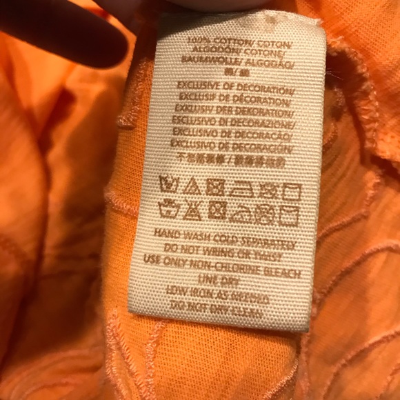 ⚡️ Free People Orange Crocheted Razorback Tank - Picture 13 of 13